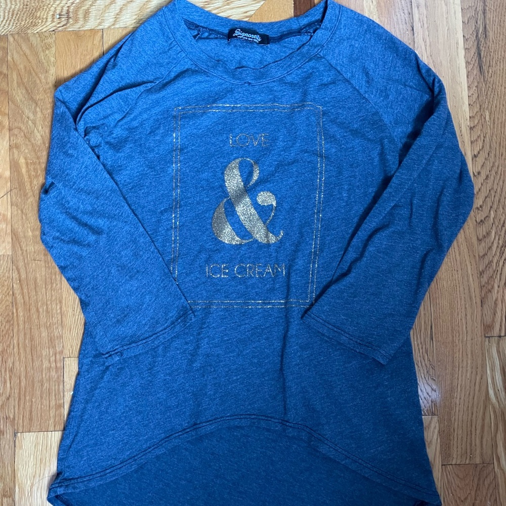 Love & Ice Cream 3/4 Sleeve
